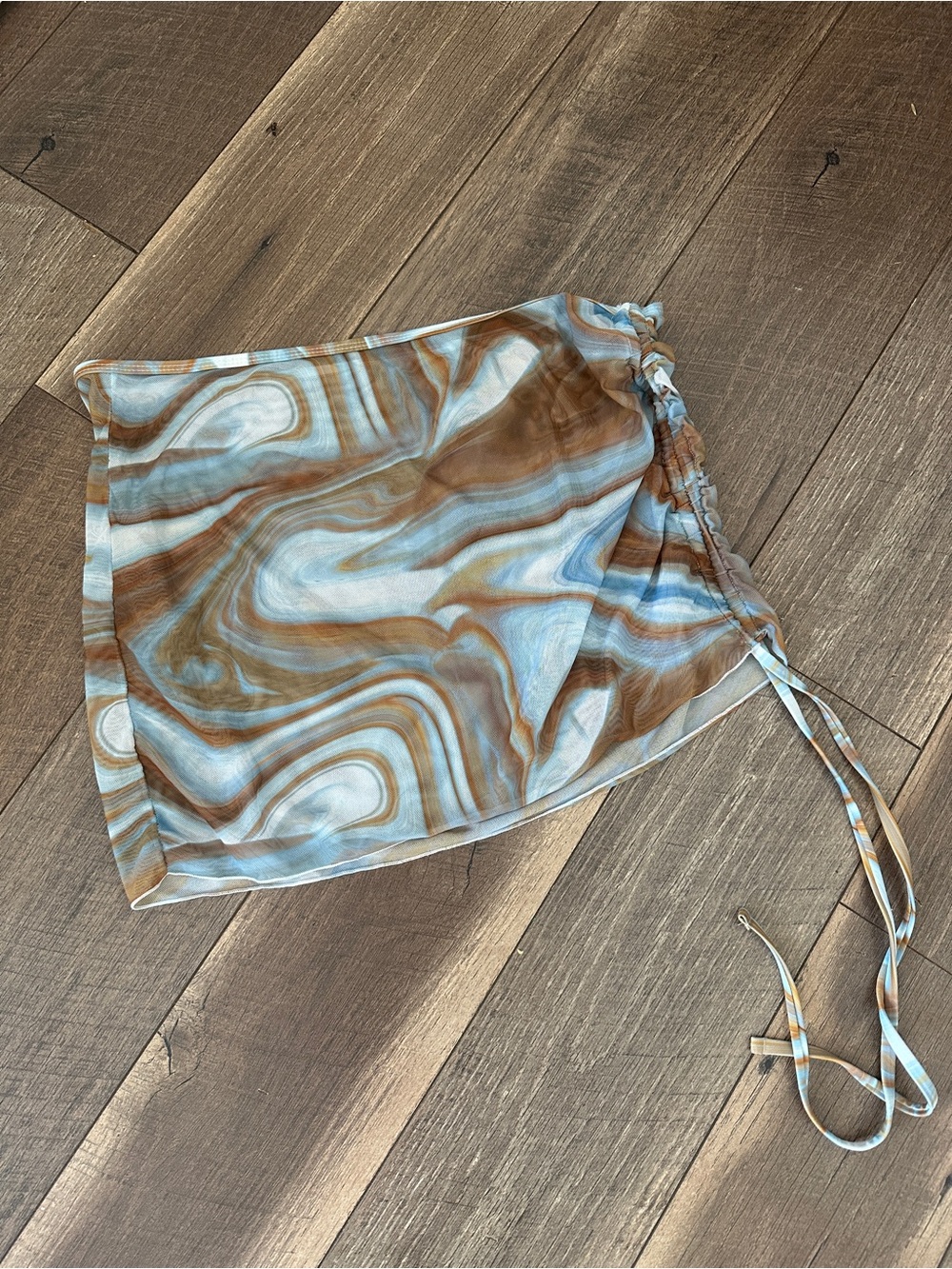 Sheer Swimsuit Coverup Skirt